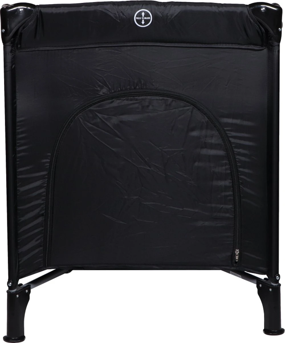 Ding Deluxe Black Campingbedje Incl. Bodemverhoger 14 Ding Deluxe Black Campingbedje Incl. Bodemverhoger - Afbeelding 14