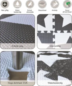 Merkloos Dieren Foam Puzzel Speelmat - 10 Speelmatten - Uitneembare Figuren - Grijs - Wit - Puzzelmat 90x90x1cm 5 Merkloos Dieren Foam Puzzel Speelmat - 10 Speelmatten - Uitneembare Figuren - Grijs - Wit - Puzzelmat 90x90x1cm -Babyproducten Winkel 1003x1200 11