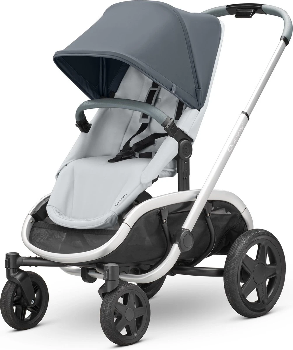 Quinny Hubb Mono Kinderwagen - Graphite On Grey 1 Quinny Hubb Mono Kinderwagen - Graphite On Grey