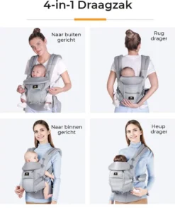 Deryan Meinkind Draagzak - Buikdrager 4-in-1 Antraciet/Grijs 20 Deryan Meinkind Draagzak - Buikdrager 4-in-1 Antraciet/Grijs -Babyproducten Winkel 1011x1200 1