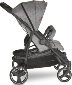 ABC Design Duo Kinderwagen Twin Circle Line - Inclusief Regenhoes - Woven Graphite -Babyproducten Winkel 1016x1200 1