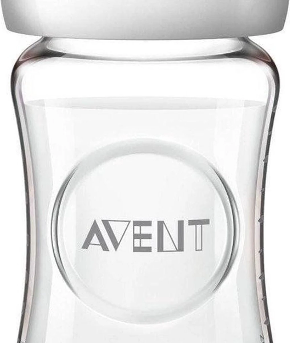 Philips Avent Glazen SCF053/17 - Natural-babyfles - 1m+ - 240ml 6 Philips Avent Glazen SCF053/17 - Natural-babyfles - 1m+ - 240ml - Afbeelding 6