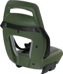 Qibbel 6+ Junior Fietsstoeltje Achter - Legergroen Met Zwart Kussentje -Babyproducten Winkel 1019x1200 5
