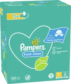 Pampers® Pampers - Fresh Clean - Billendoekjes - 3600 Doekjes - 45 X 80 16 Pampers® Pampers - Fresh Clean - Billendoekjes - 3600 Doekjes - 45 X 80 -Babyproducten Winkel 1023x1200