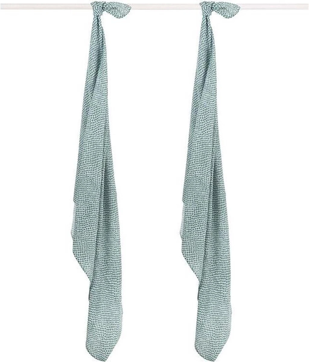 Jollein Hydrofiel Multidoek 115x115cm - Savannah - 2 Stuks 18 Jollein Hydrofiel Multidoek 115x115cm - Savannah - 2 Stuks - Afbeelding 18