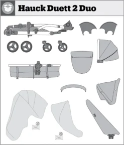 Hauck Duett 2 Duo Kinderwagen - Zwart 36 Hauck Duett 2 Duo Kinderwagen - Zwart -Babyproducten Winkel 1027x1200 5