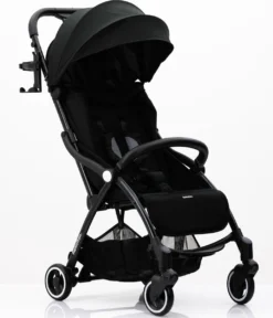 Hamilton By Yoop X1 Plus Kinderwagen - Buggy Met Monteerbare Wieg - Premium Stroller Met One Hand Folding Technologie - Nieuw, Hoger, Uitgebreider 2023 Model - Zwart - Licht, Verstelbaar, Wendbaar En Geschikt Van 0 Maanden Tot 4 Jaar -Babyproducten Winkel 1030x1200 3