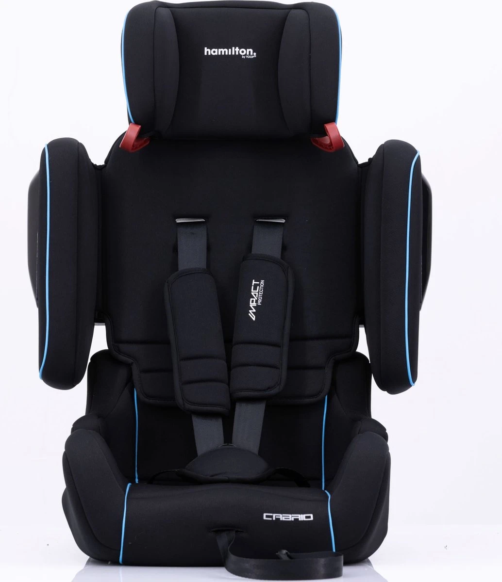 Hamilton By Yoop Cabrio Premium Opvouwbare Autostoel – Veilig, Comfortabel En Lichtgewicht Autozitje – Groep I, II, III Autostoeltje Voor 9 Maanden Tot 12 Jaar – Neon Blauw – ISOFIX Kliksysteem - 1e Opvouwbare Autostoel Ter Wereld - Zwart/Neon Blauw 12 Hamilton By Yoop Cabrio Premium Opvouwbare Autostoel – Veilig, Comfortabel En Lichtgewicht Autozitje – Groep I, II, III Autostoeltje Voor 9 Maanden Tot 12 Jaar – Neon Blauw – ISOFIX Kliksysteem - 1e Opvouwbare Autostoel Ter Wereld - Zwart/Neon Blauw - Afbeelding 12