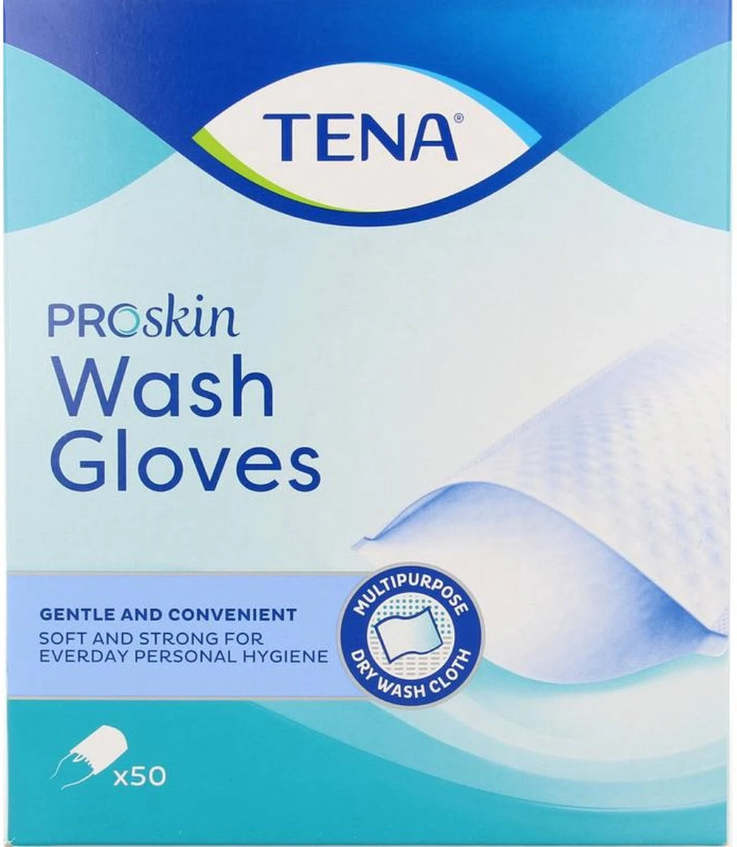 Tena Washandje 50st 1 Tena Washandje 50st