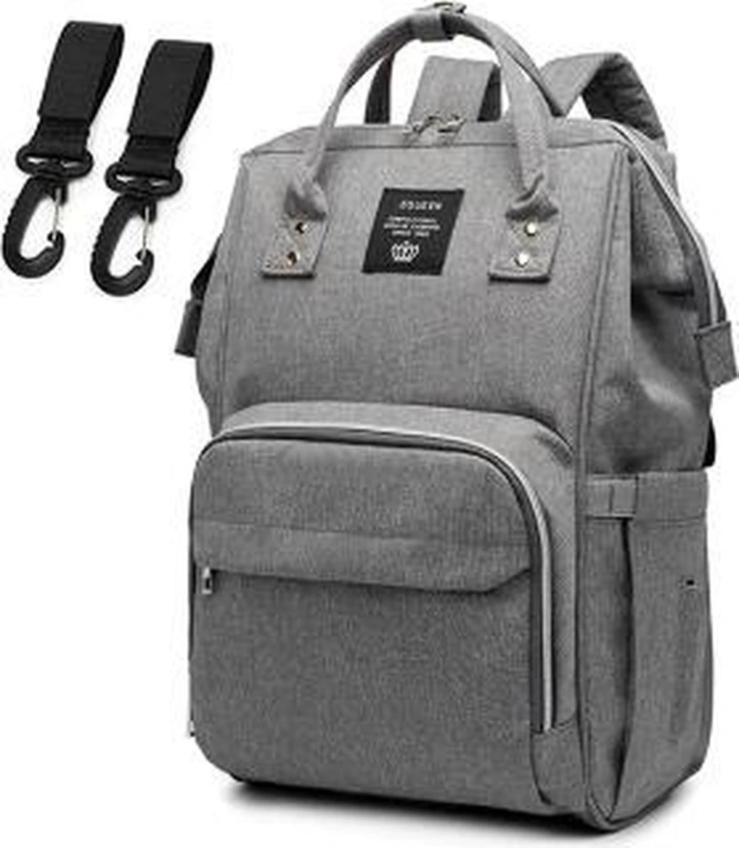 LEQUEEN - Luiertas - Grijs - Verzorgingstas - Verzorgingstas Luiertas - Baby Tas 1 LEQUEEN - Luiertas - Grijs - Verzorgingstas - Verzorgingstas Luiertas - Baby Tas