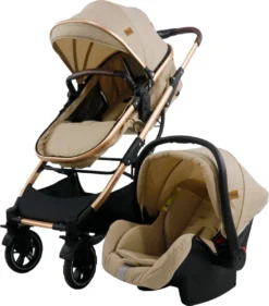 Ding Juna Kinderwagen 3 In 1 - Beige/Rose - Combi Kinderwagen Incl. Autostoel 17 Ding Juna Kinderwagen 3 In 1 - Beige/Rose - Combi Kinderwagen Incl. Autostoel -Babyproducten Winkel 1055x1200 2