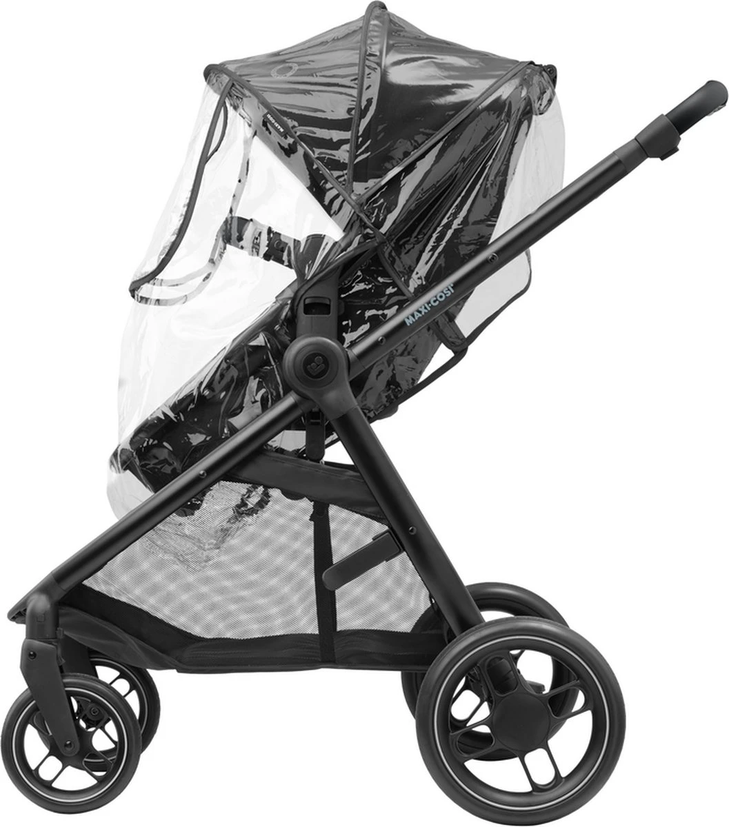 Maxi-Cosi Zelia³ Kinderwagen - Essential Black (zwart Frame + Zwart Leer) 5 Maxi-Cosi Zelia³ Kinderwagen - Essential Black (zwart Frame + Zwart Leer) - Afbeelding 5