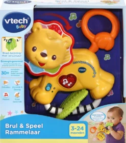VTech Baby Brul & Speel Rammelaar - Educatief Babyspeelgoed - Bijtring - 3 Tot 24 Maanden 9 VTech Baby Brul & Speel Rammelaar - Educatief Babyspeelgoed - Bijtring - 3 Tot 24 Maanden -Babyproducten Winkel 1057x1200 4