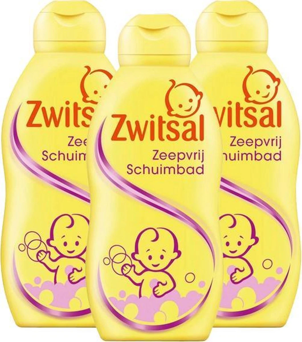 Zwitsal - Zeepvrij Schuimbad - 3 X 200 Ml 5 Zwitsal - Zeepvrij Schuimbad - 3 X 200 Ml - Afbeelding 5