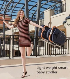 WOOSH New Buggy - Antraciet - One Hand Folding - 3 Slaapstanden - Wandelwagen Tot 25 Kg - Gratis Extra's -Babyproducten Winkel 1068x1200 4