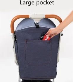 WOOSH New Buggy - Antraciet - One Hand Folding - 3 Slaapstanden - Wandelwagen Tot 25 Kg - Gratis Extra's -Babyproducten Winkel 1071x1200 3