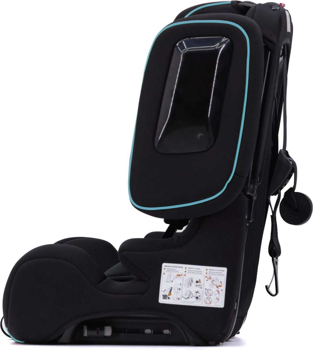 Hamilton By Yoop Cabrio Premium Opvouwbare Autostoel – Veilig, Comfortabel En Lichtgewicht Autozitje – Groep I, II, III Autostoeltje Voor 9 Maanden Tot 12 Jaar – Neon Blauw – ISOFIX Kliksysteem - 1e Opvouwbare Autostoel Ter Wereld - Zwart/Neon Blauw 7 Hamilton By Yoop Cabrio Premium Opvouwbare Autostoel – Veilig, Comfortabel En Lichtgewicht Autozitje – Groep I, II, III Autostoeltje Voor 9 Maanden Tot 12 Jaar – Neon Blauw – ISOFIX Kliksysteem - 1e Opvouwbare Autostoel Ter Wereld - Zwart/Neon Blauw - Afbeelding 7