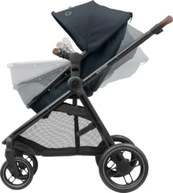 Maxi-Cosi Zelia³ Kinderwagen - Essential Graphite (zwart Frame + Bruin Leer) 19 Maxi-Cosi Zelia³ Kinderwagen - Essential Graphite (zwart Frame + Bruin Leer) -Babyproducten Winkel 1076x1200 4