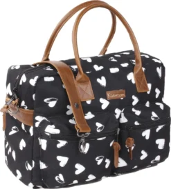 Kidzroom Black And White Luiertas - Zwart - Ophanglussen Kinderwagen - Verschoonmatje - Verstelbare Schouderband 30 Kidzroom Black And White Luiertas - Zwart - Ophanglussen Kinderwagen - Verschoonmatje - Verstelbare Schouderband -Babyproducten Winkel 1080x1200 4