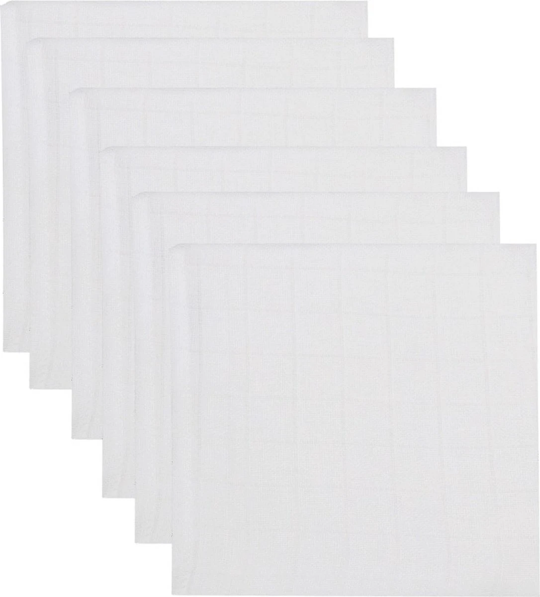 MamaLoes Hydrofiel Starterset - Wit - Hydrofiel Luiers - Hydrofiel Washandjes - Hydrofiel Monddoekjes 2 MamaLoes Hydrofiel Starterset - Wit - Hydrofiel Luiers - Hydrofiel Washandjes - Hydrofiel Monddoekjes - Afbeelding 2