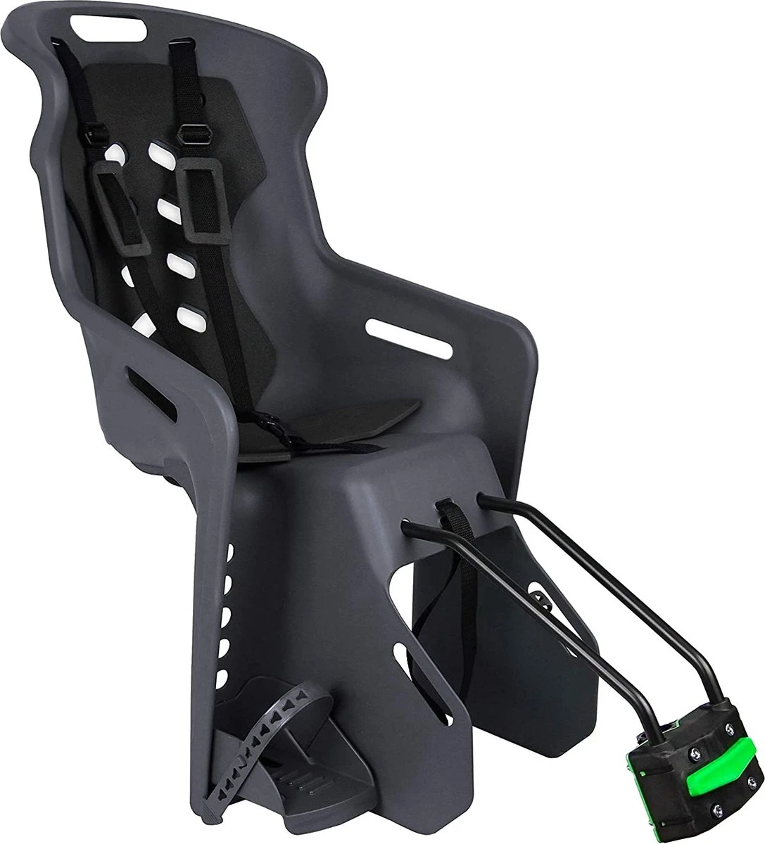 Brioso Fietsstoeltje Achter – Achterzitje Fiets – Kinderzitje Fiets - Zwart 1 Brioso Fietsstoeltje Achter – Achterzitje Fiets – Kinderzitje Fiets - Zwart