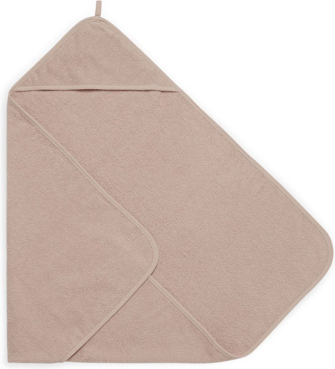Jollein Badcape Badstof 75x75cm - Pale Pink 6 Jollein Badcape Badstof 75x75cm - Pale Pink - Afbeelding 6