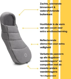 Bugaboo Voetenzak Grey Melange 13 Bugaboo Voetenzak Grey Melange -Babyproducten Winkel 1091x1200 3