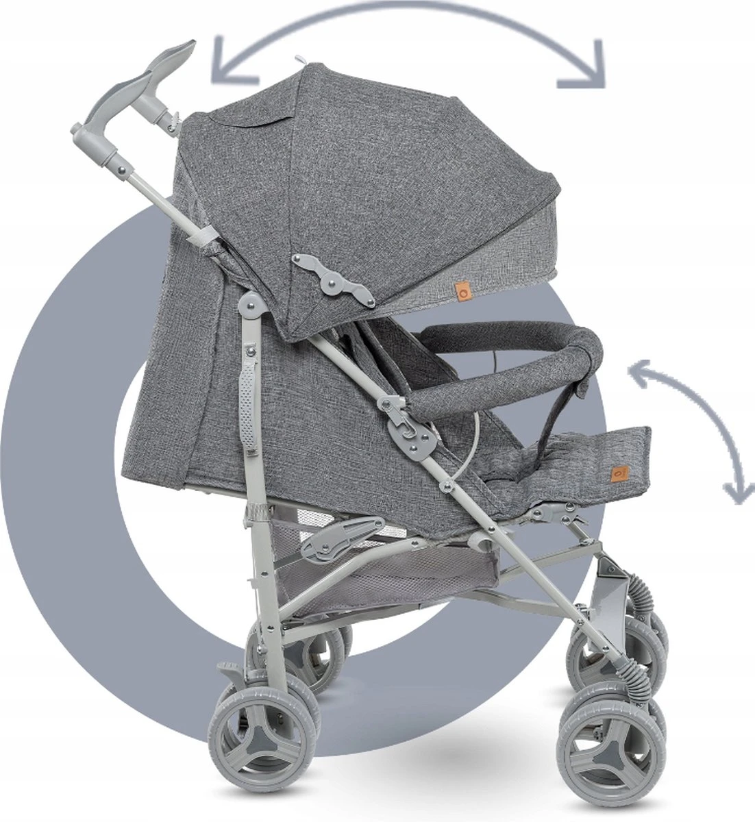 Lionelo Irma - Buggy - Wandelwagen- Lichte 7kg - Tot 15 Kg - Geveerde Wielen - 360° - Tot 5 Jaar - Opbergmand - Verstelbare Handgreep - Snel Inklapsysteem - Compact Formaat 18 Lionelo Irma - Buggy - Wandelwagen- Lichte 7kg - Tot 15 Kg - Geveerde Wielen - 360° - Tot 5 Jaar - Opbergmand - Verstelbare Handgreep - Snel Inklapsysteem - Compact Formaat - Afbeelding 18
