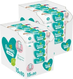 Pampers® Pampers - Sensitive - Billendoekjes - 2400 Doekjes - 30 X 80