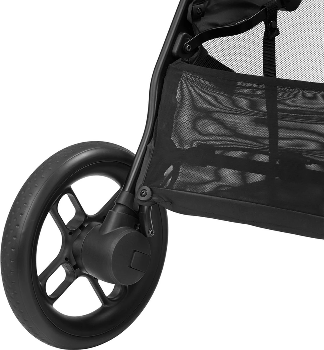 Maxi-Cosi Zelia³ Kinderwagen - Essential Black (zwart Frame + Zwart Leer) 6 Maxi-Cosi Zelia³ Kinderwagen - Essential Black (zwart Frame + Zwart Leer) - Afbeelding 6