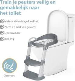 Merkloos Levlo Goods WC Verkleiner – WC Verkleiner Met Trapje – Toilettrainer – Verstelbaar – Incl. Handvaten - Grijs 15 Merkloos Levlo Goods WC Verkleiner – WC Verkleiner Met Trapje – Toilettrainer – Verstelbaar – Incl. Handvaten - Grijs -Babyproducten Winkel 1116x1200