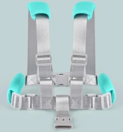 MijnNami 2 In 1 Harnas En Polstuigje – Kindertuigje En Polstuigje Met Slot – Mint -Babyproducten Winkel 1120x1200 3