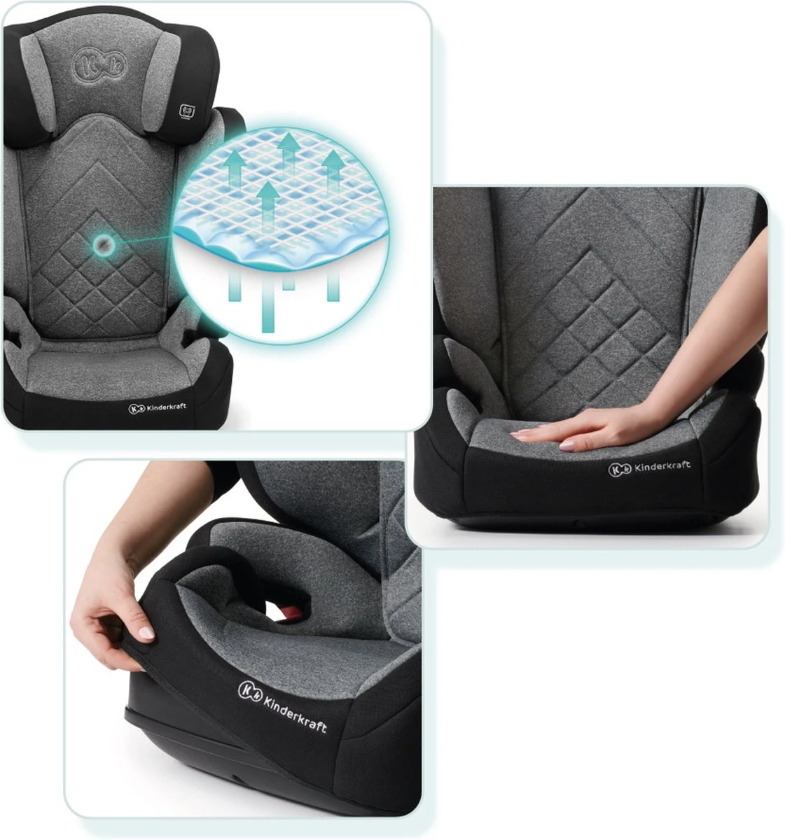 Kinderkraft Xpand Black 15-36 Kg Isofix Autostoel XPANBLK 13 Kinderkraft Xpand Black 15-36 Kg Isofix Autostoel XPANBLK - Afbeelding 13