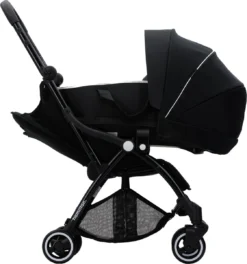 Hamilton By Yoop X1 Plus Kinderwagen - Buggy Met Monteerbare Wieg - Premium Stroller Met One Hand Folding Technologie - Nieuw, Hoger, Uitgebreider 2023 Model - Zwart - Licht, Verstelbaar, Wendbaar En Geschikt Van 0 Maanden Tot 4 Jaar -Babyproducten Winkel 1121x1200 6