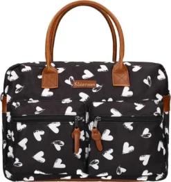 Kidzroom Black And White Luiertas - Zwart - Ophanglussen Kinderwagen - Verschoonmatje - Verstelbare Schouderband 24 Kidzroom Black And White Luiertas - Zwart - Ophanglussen Kinderwagen - Verschoonmatje - Verstelbare Schouderband -Babyproducten Winkel 1125x1200 8