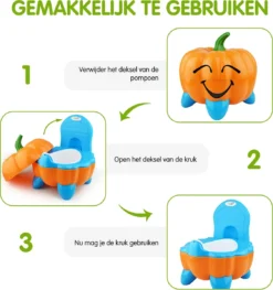 Boasty 3-in-1wc Treiner - Plaspotje – Plaspotje Kind – Potje Peuter – Potje Met Deksel – WC Potje Peuter – WC Verkleiner – Oranje - Wc Treiner-pasen -Babyproducten Winkel 1126x1200 1