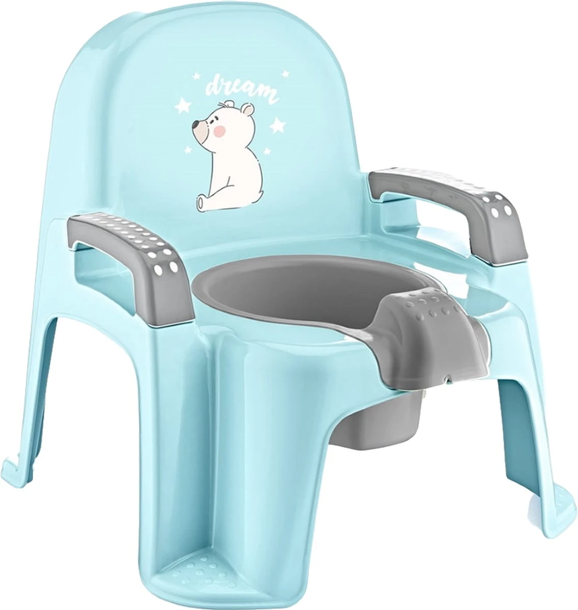 Babypotje Babyjem Mint/Grey 1 Babypotje Babyjem Mint/Grey