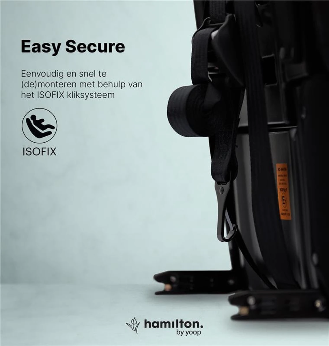 Hamilton By Yoop Cabrio Premium Opvouwbare Autostoel – Veilig, Comfortabel En Lichtgewicht Autozitje – Groep I, II, III Autostoeltje Voor 9 Maanden Tot 12 Jaar – Neon Blauw – ISOFIX Kliksysteem - 1e Opvouwbare Autostoel Ter Wereld - Zwart/Neon Blauw 6 Hamilton By Yoop Cabrio Premium Opvouwbare Autostoel – Veilig, Comfortabel En Lichtgewicht Autozitje – Groep I, II, III Autostoeltje Voor 9 Maanden Tot 12 Jaar – Neon Blauw – ISOFIX Kliksysteem - 1e Opvouwbare Autostoel Ter Wereld - Zwart/Neon Blauw - Afbeelding 6