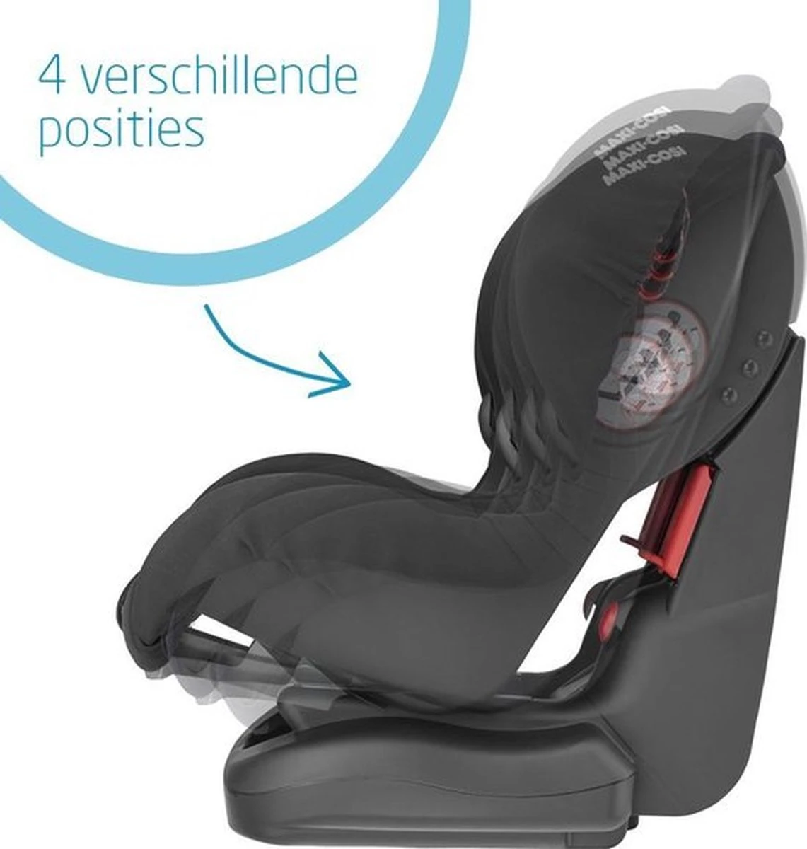 Maxi-Cosi Priori SPS Autostoeltje - Basic Black 1 Maxi-Cosi Priori SPS Autostoeltje - Basic Black