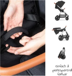 Hauck UpTown Buggy - Met één Hand Opvouwbaar - Zwart -Babyproducten Winkel 1143x1200 6