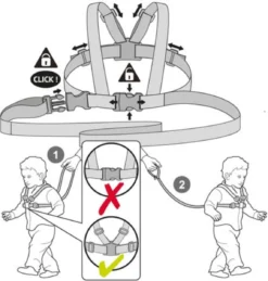 Looptuigje Voor Kinderen - Kindertuigje Met Looplijn - Tuigje Kind - Blauw -Babyproducten Winkel 1146x1200 6