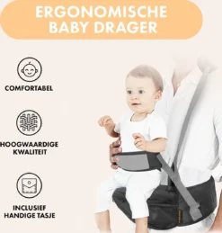 Deryan Pack Light Luxe Heupdrager - Ergonomische Draagzak + Opbergvakjes Grijs 18 Deryan Pack Light Luxe Heupdrager - Ergonomische Draagzak + Opbergvakjes Grijs -Babyproducten Winkel 1146x1200 8