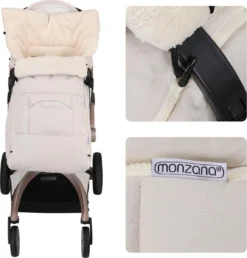 Monzana Kinderwagen Voetenzak Beige | Teddy | Maxi-Cosi | Met Opbergtas 20 Monzana Kinderwagen Voetenzak Beige | Teddy | Maxi-Cosi | Met Opbergtas -Babyproducten Winkel 1147x1200