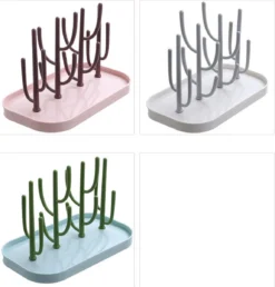 Ever Home Flessen Droogrek - Baby Flessenrek - Afdruiprek Baby - Droogrek - Drying Rack - Roze -Babyproducten Winkel 1150x1200 14
