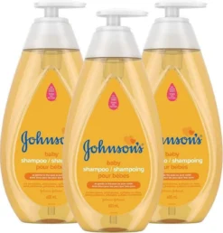 Johnson's Baby Shampoo Newpack Met Pomp 3 X 750ml- Voordeelverpakking