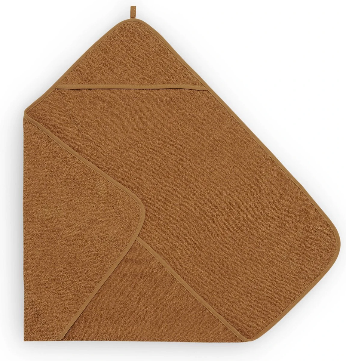 Jollein Badcape Badstof 75x75cm - Caramel 6 Jollein Badcape Badstof 75x75cm - Caramel - Afbeelding 6