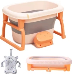 Babybadje - Inklapbaar Bad - Bad Baby - Met Badkruk - Zitbad - Bath Bucket - Opvouwbaar Bad Kinderen - Baby Badje - Opvouwbaar Bad Baby - Opvouwbaar Bad - Baby Badkussen -Babyproducten Winkel 1154x1200 1