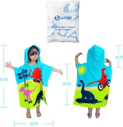 JAXY Badcape Baby - Badcape - Baby Badjas - Omslagdoek - Omslagdoek - Baby Handdoek Met Capuchon - Strandhanddoek - Badponcho - Poncho Handdoek - Microfiber - 60x90cm - Dino 7 JAXY Badcape Baby - Badcape - Baby Badjas - Omslagdoek - Omslagdoek - Baby Handdoek Met Capuchon - Strandhanddoek - Badponcho - Poncho Handdoek - Microfiber - 60x90cm - Dino -Babyproducten Winkel 1161x1200 2