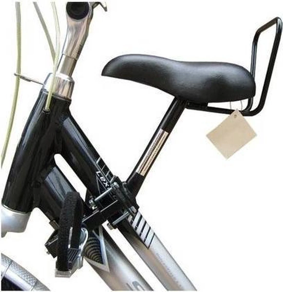 Zadel Op Stang Kinderzitje Model 3 Voor Oversized Damesfiets 2 Zadel Op Stang Kinderzitje Model 3 Voor Oversized Damesfiets - Afbeelding 2