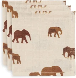 Jollein Hydrofiel Multidoek Snake 70x70cm - Pale Pink - 3 Stuks -Babyproducten Winkel 1163x1200 4